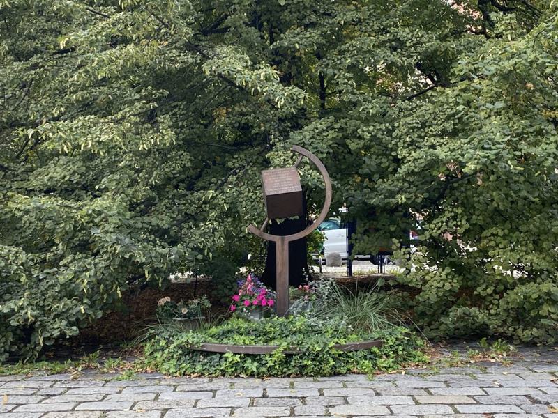 Denkmal Sinti und Roma. Gedenkort Sinti und Roma