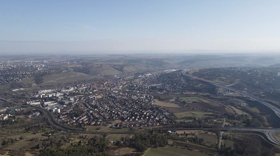 Heidingsfeld von oben