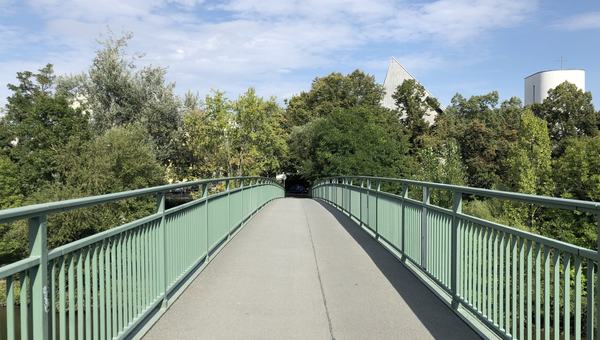 Kneipp Steg in die Sanderau