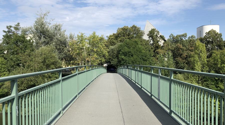 Kneipp Steg in die Sanderau