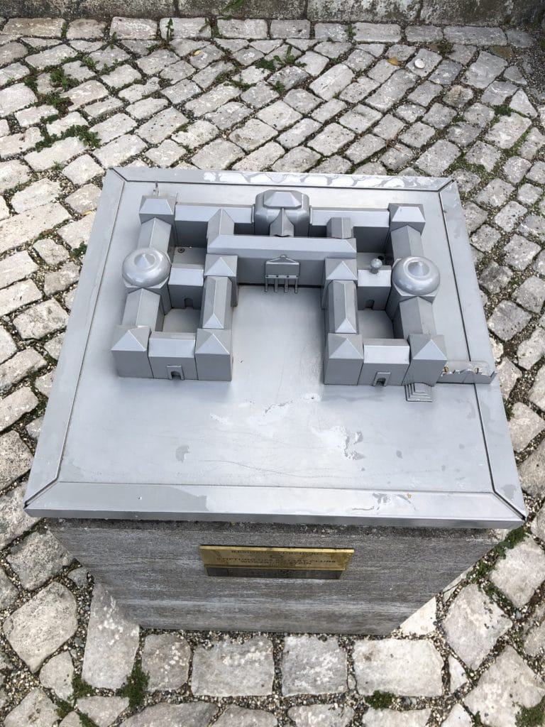 Modell der Würzburger Residenz für Blinde