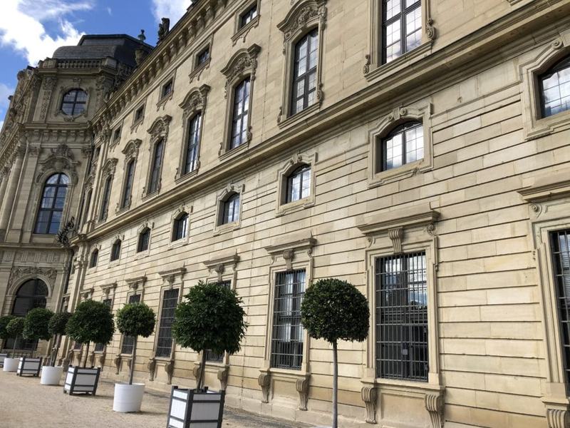 Außenfassade der Residenz Würzburg