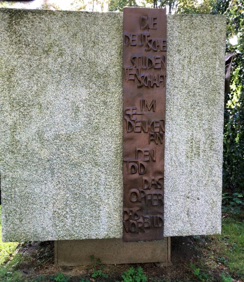 Studentenstein Denkmal im Ringpark